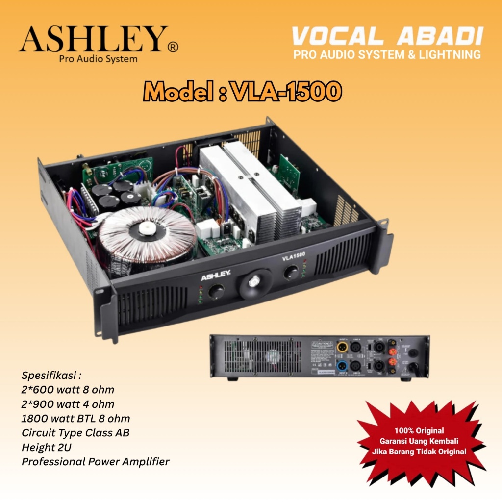 POWER ASHLEY VLA-1500