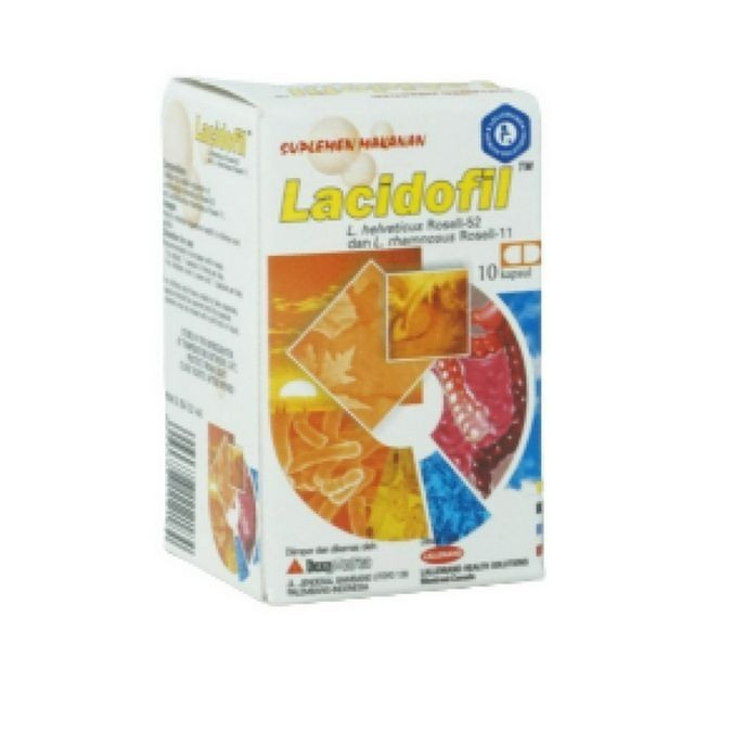 LACIDOFIL 1 BOTOL 10 CAPSUL