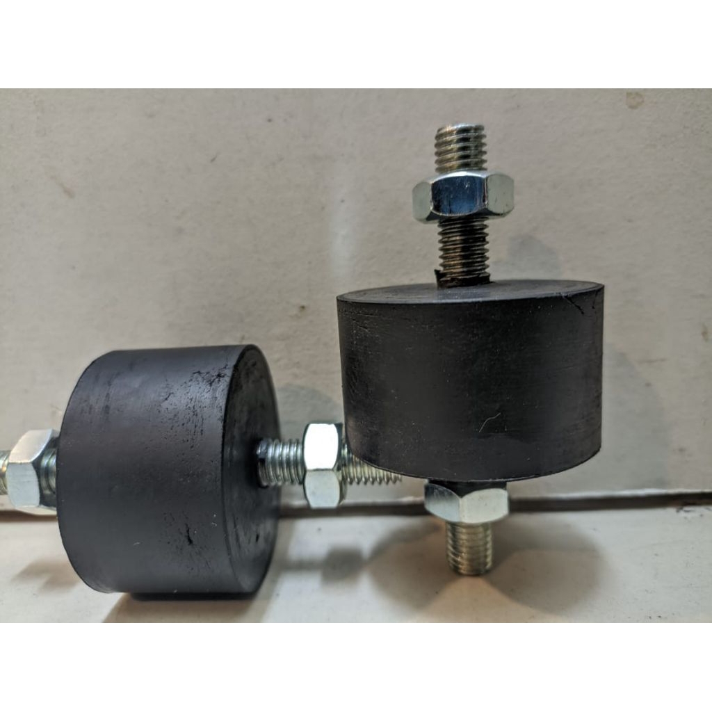 Engine mounting double baut M10 65x55MM