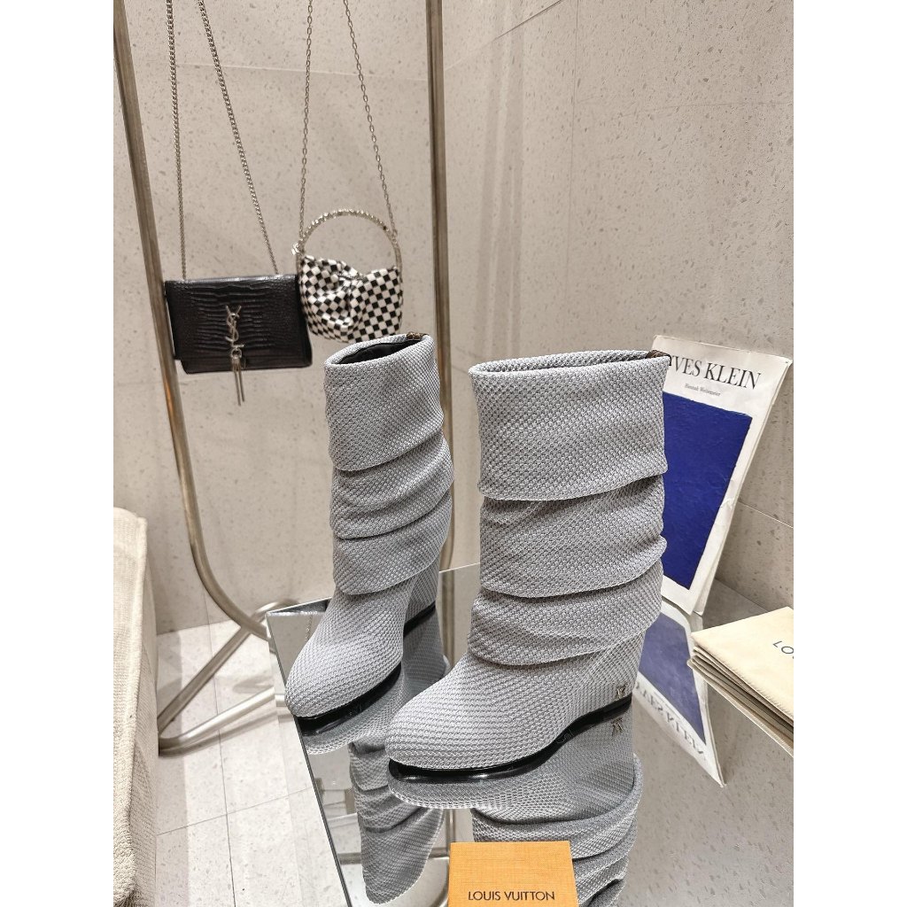 Boots LYur Summer Mid Wedge Boots