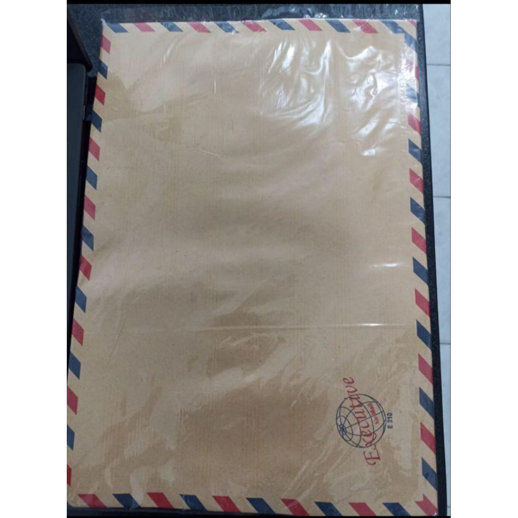 Map amplop coklat bertali