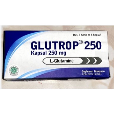 GLUTROP 250 MG BOX 30 KAPSUL