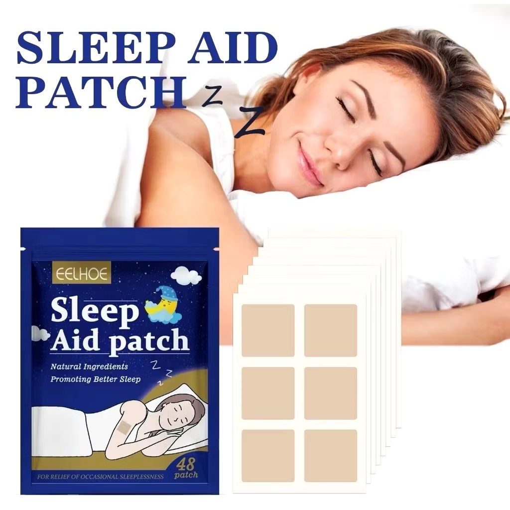 eelhoe 48pcs Sleep Patch Bantu Tidur Body Relaxing Help Sleeping Patch