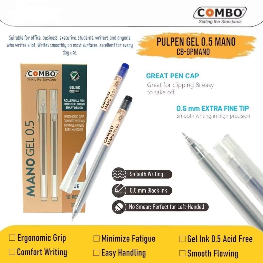 Pulpen Gel Combo