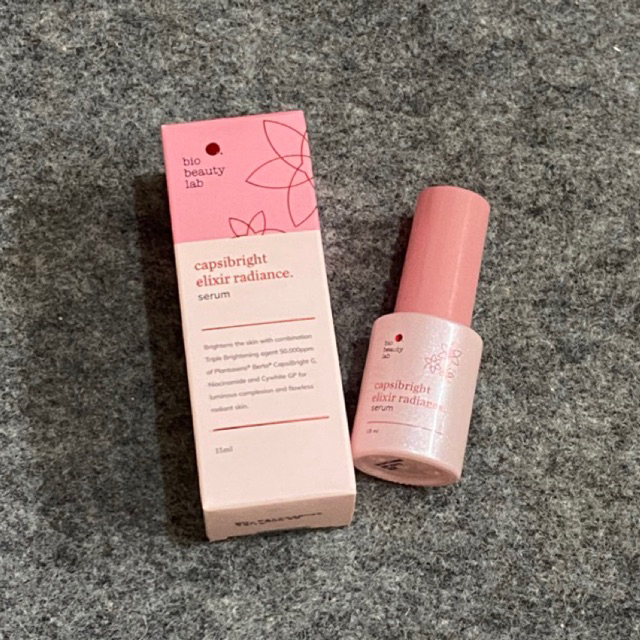 PRELOVED bio beauty lab capsibright elixir radiance serum