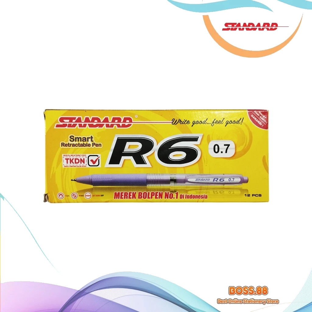 BALLPOINT STANDARD R6 (12 PCS)