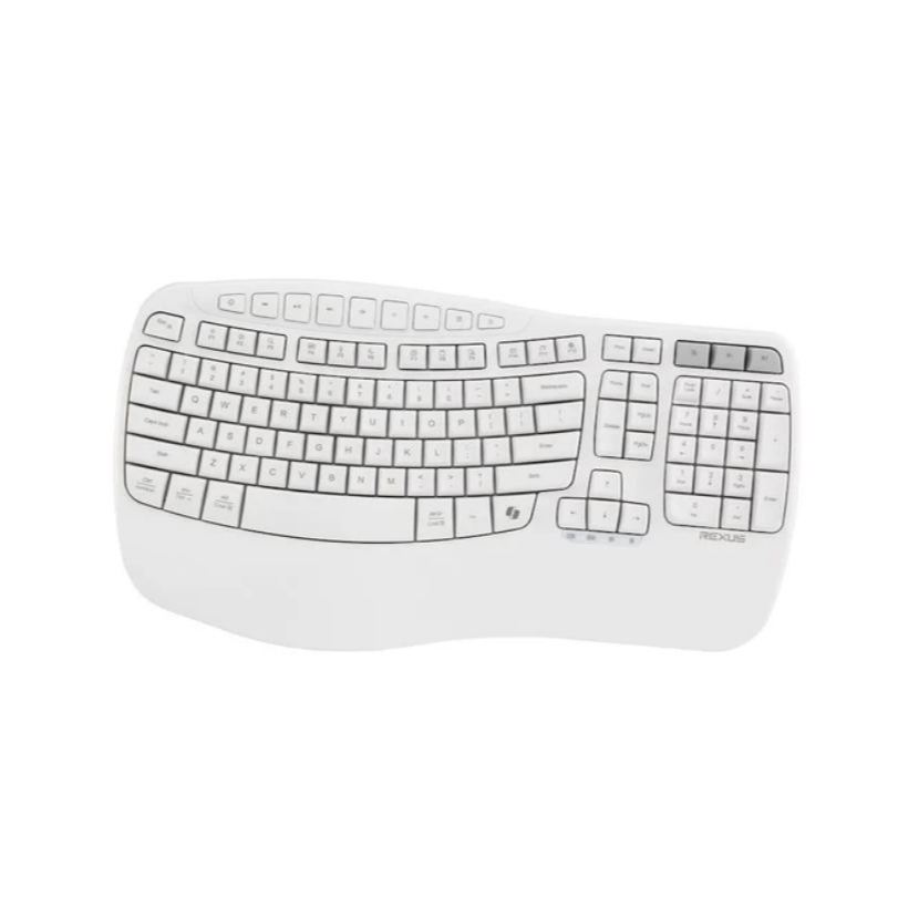 Keyboard Rexus KL280 ERCHO WIRELESS/BLUETOOTH - WHITE