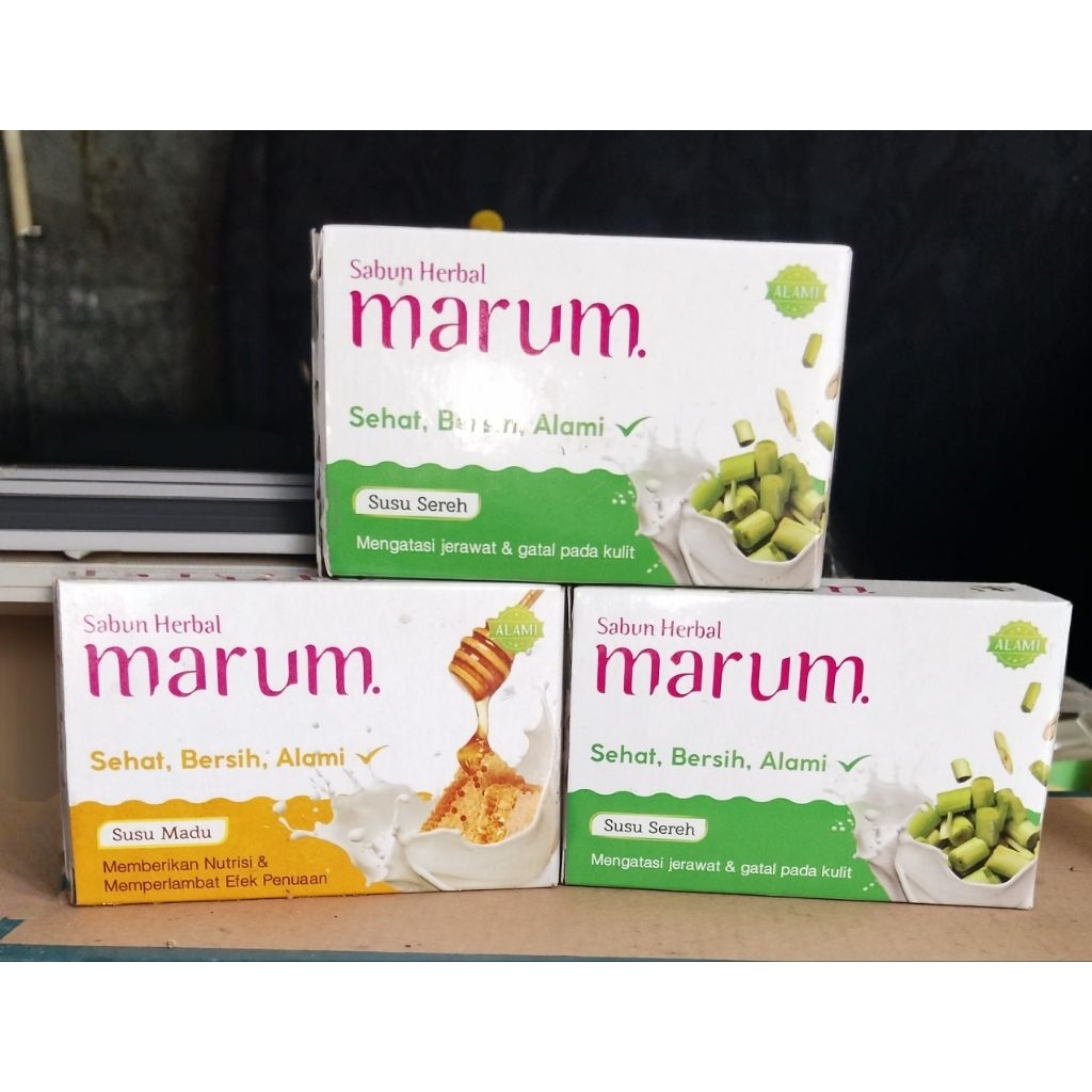 sabun herbal marum