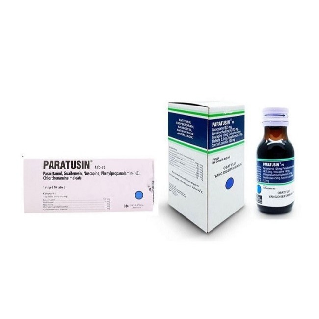 PARATUSIN TABLET | SIRUP