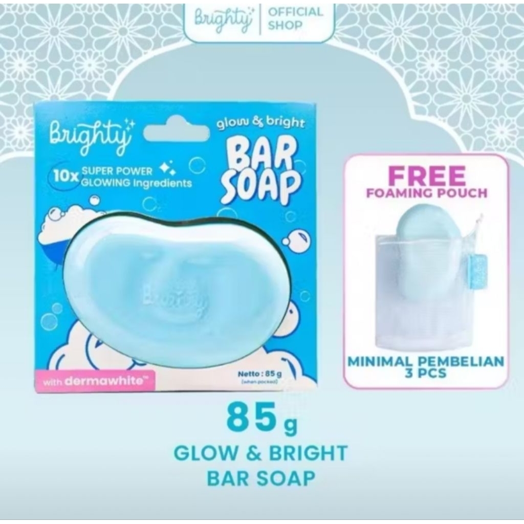 Brighty Glow & Bright bar soap 85gr