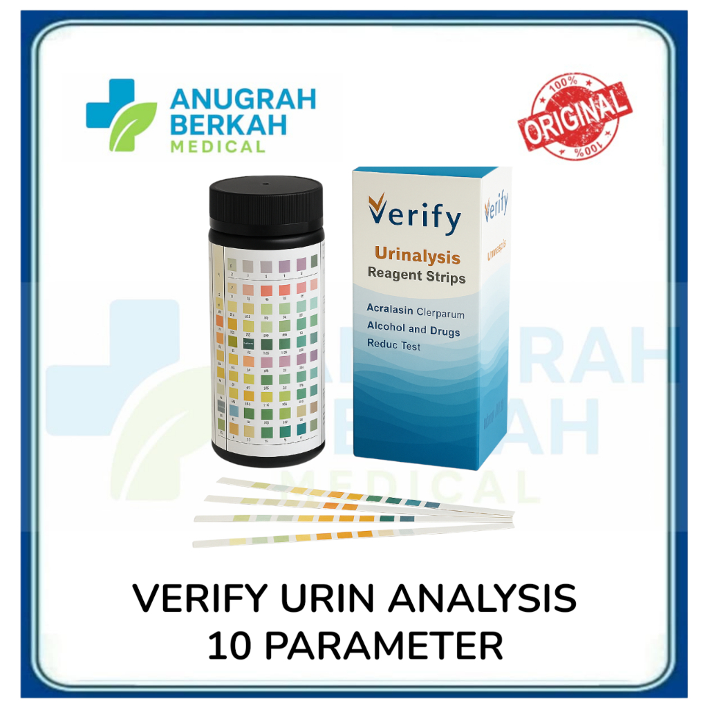 Verify Urinalysis Reagent Strips 10U