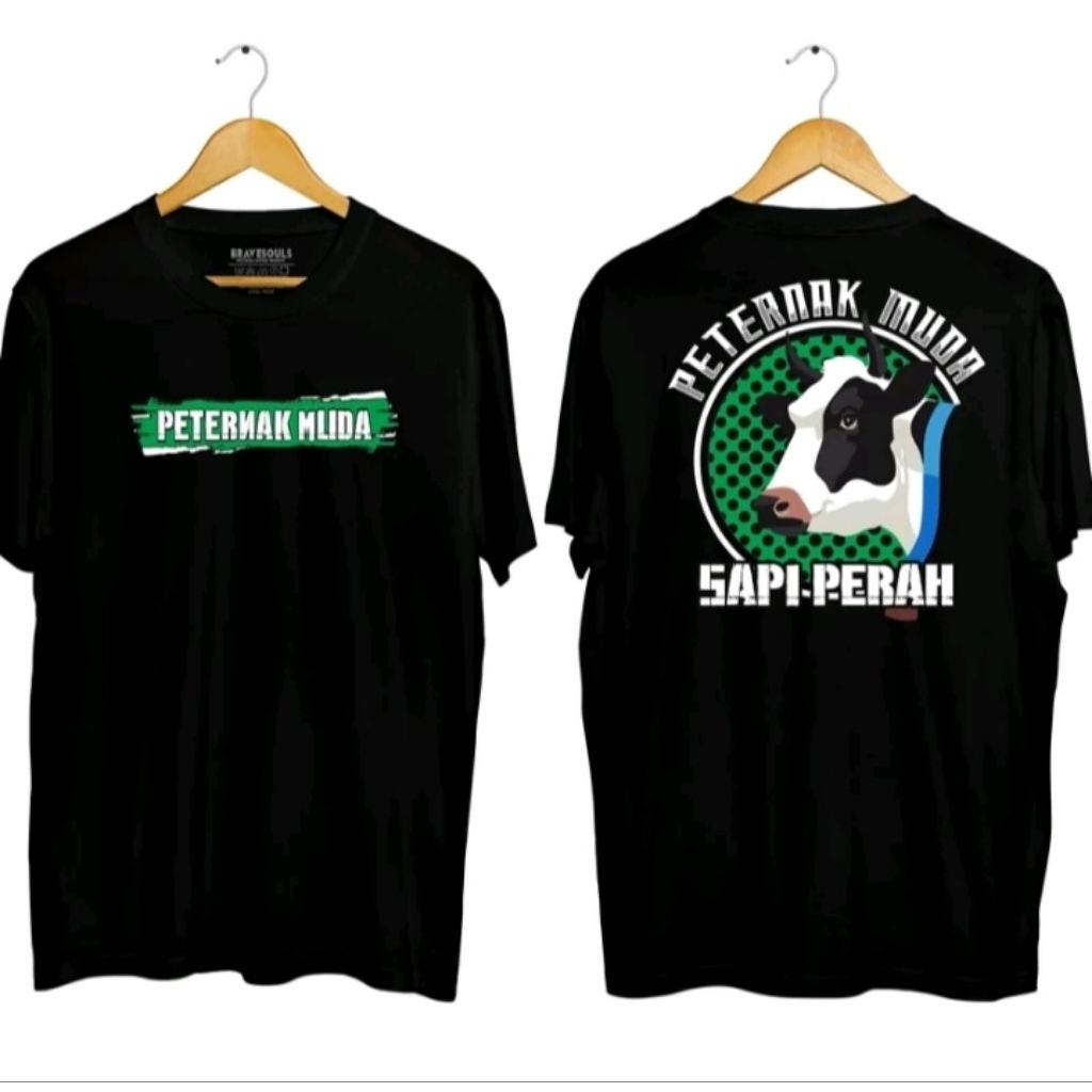 KAOS T SHIRT PETERNAK MUDA SAPI PERAH