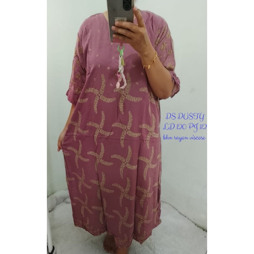 DASTER BATIK  LENGAN 3/4