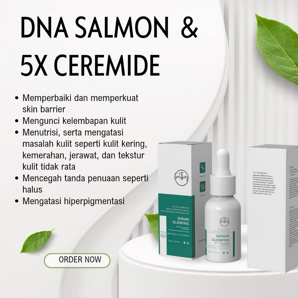 Brithes serum glowing
