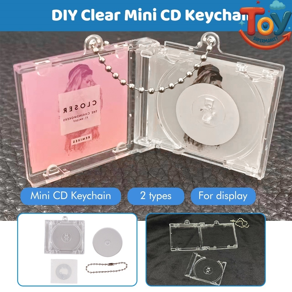 DIY Mini Album NFC Smini - Include CD Case, NFC Tag & Rantai