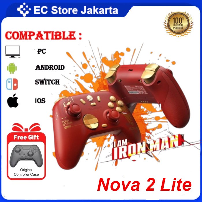 GameSir Nova 2 Lite Marvel Edition Wireless Gamepad Controller Multi-Platform Hall Effect Stick