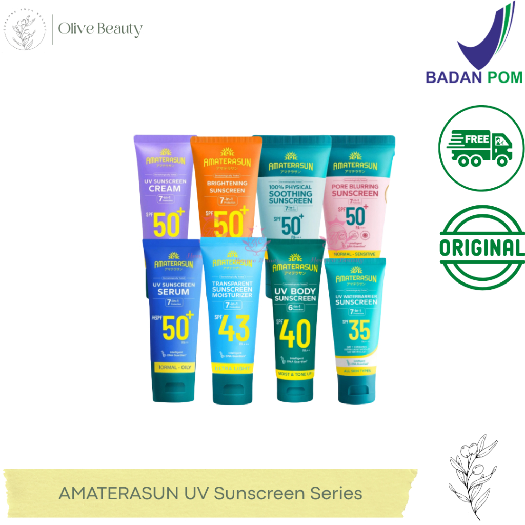 AMATERASUN UV Sunscreen Series