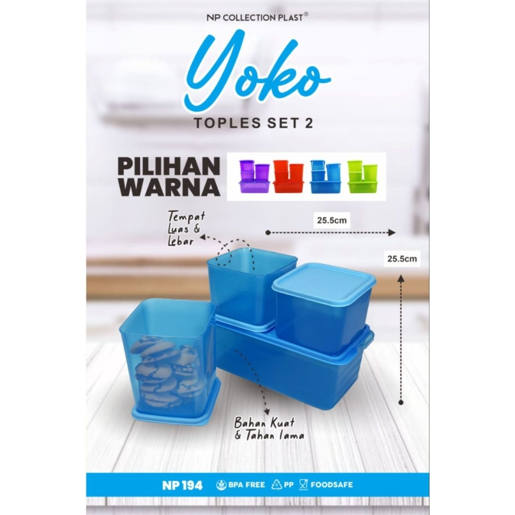 TOPLES YOKO SET