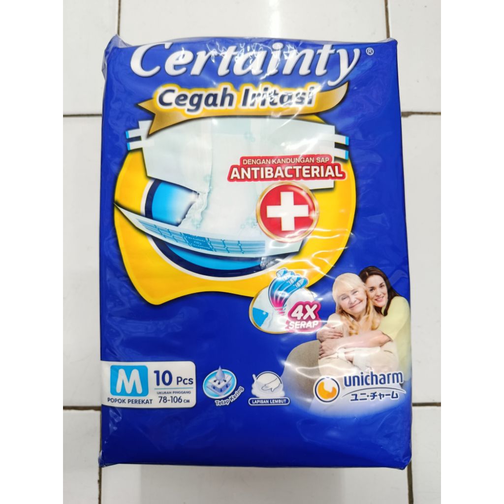 POPOK DEWASA PEREKAT CERTAINTY M10