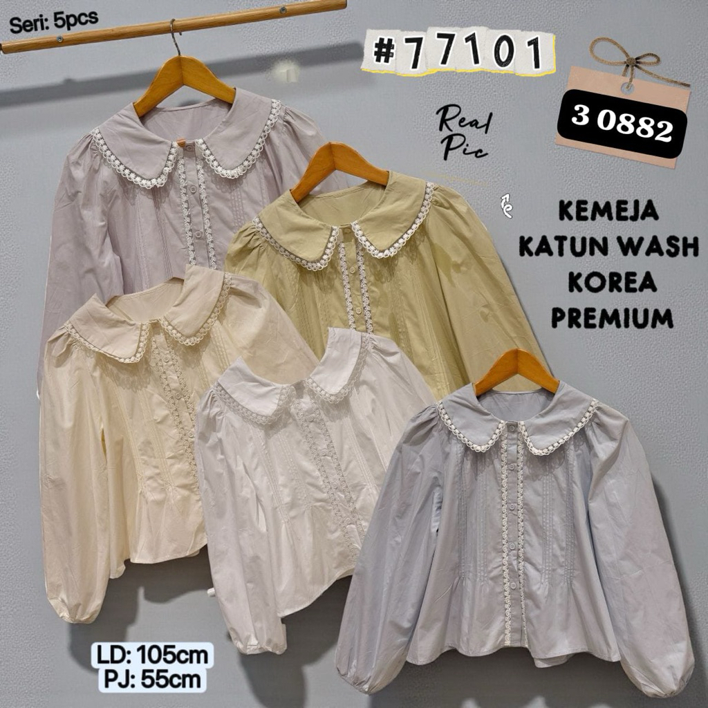 Blouse Vintage Lace Peter Pan