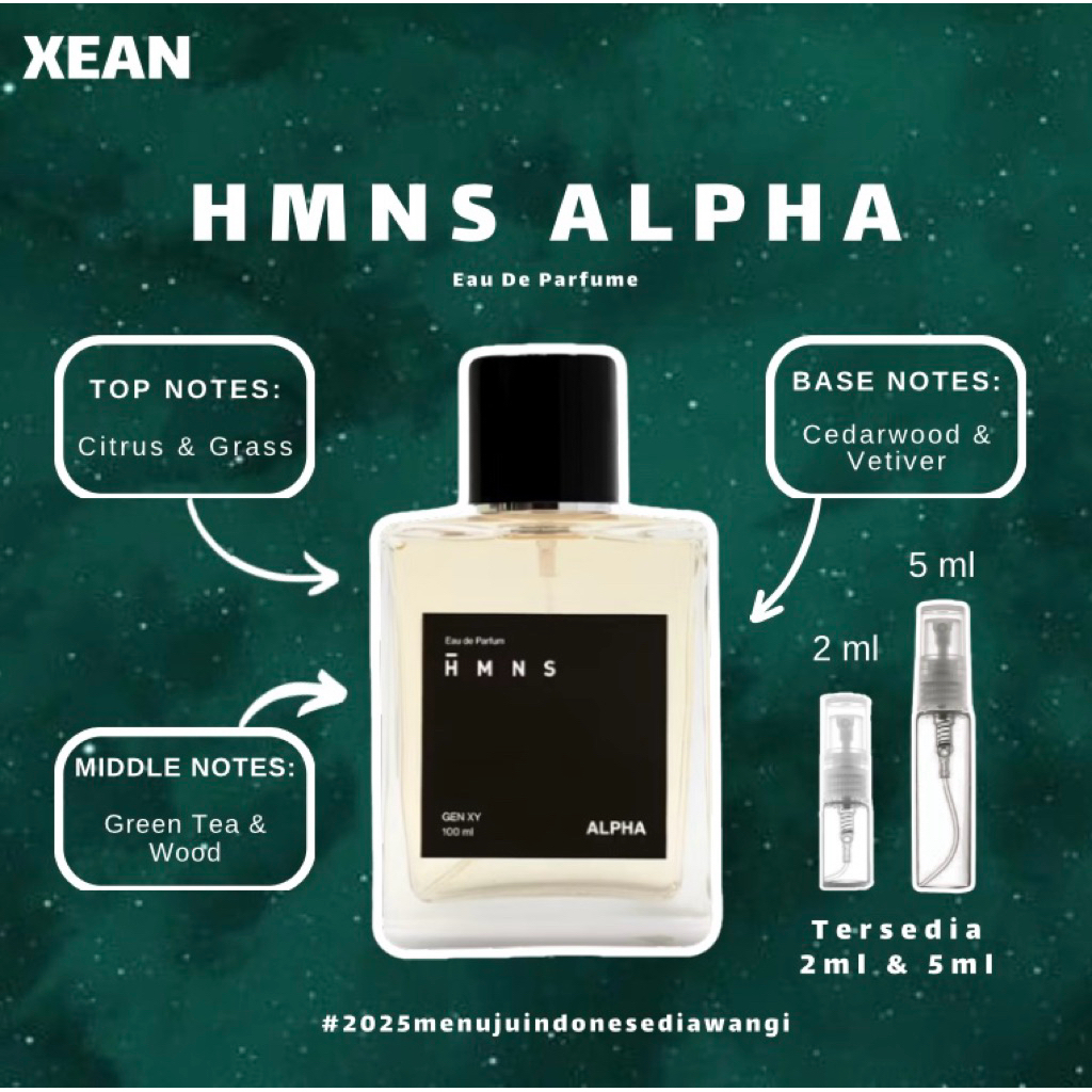 Decant HMNS ALPHA Eau De Parfume