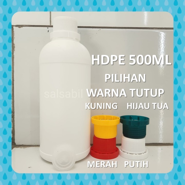 Botol HDPE 500ml / botol agro 500ml