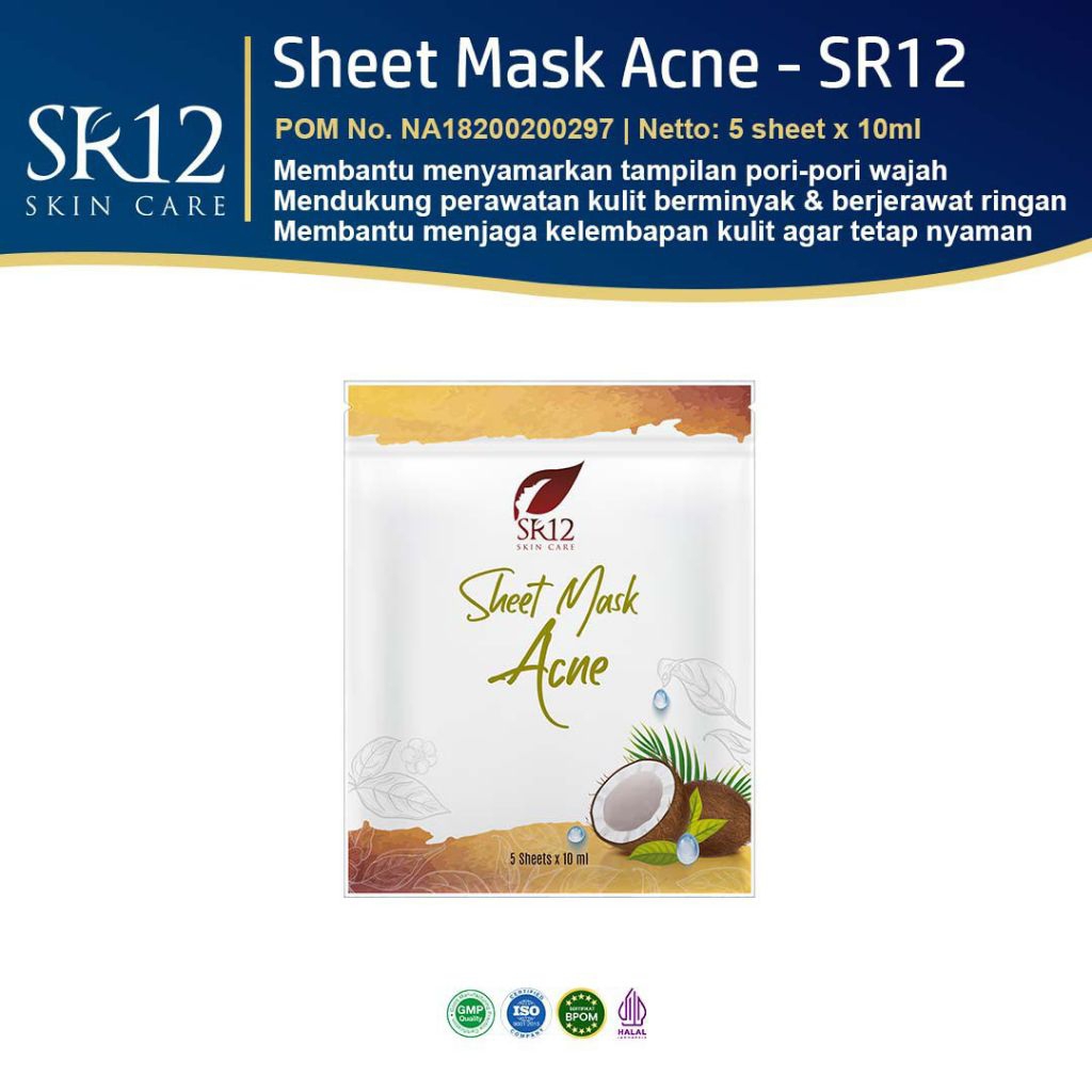 Sheet Mask Acne SR12