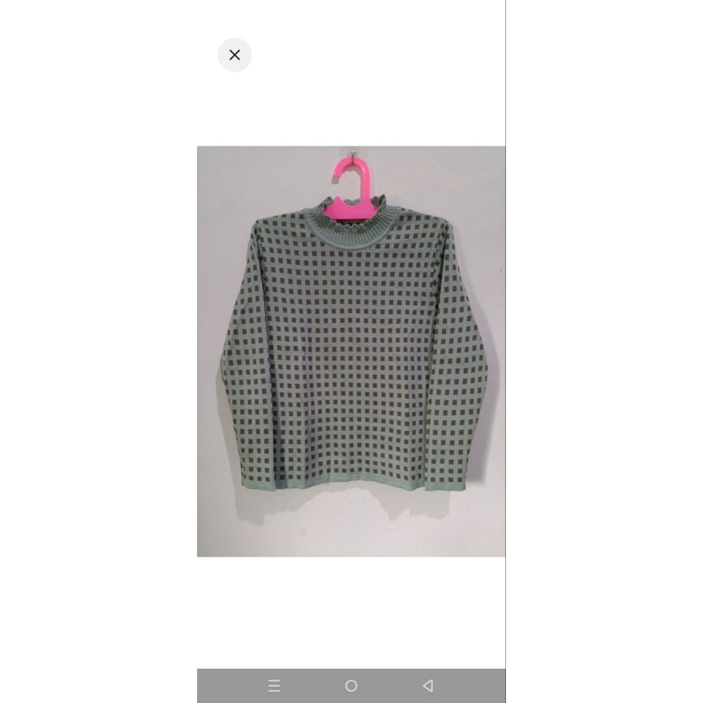 SweaterHijauKotak