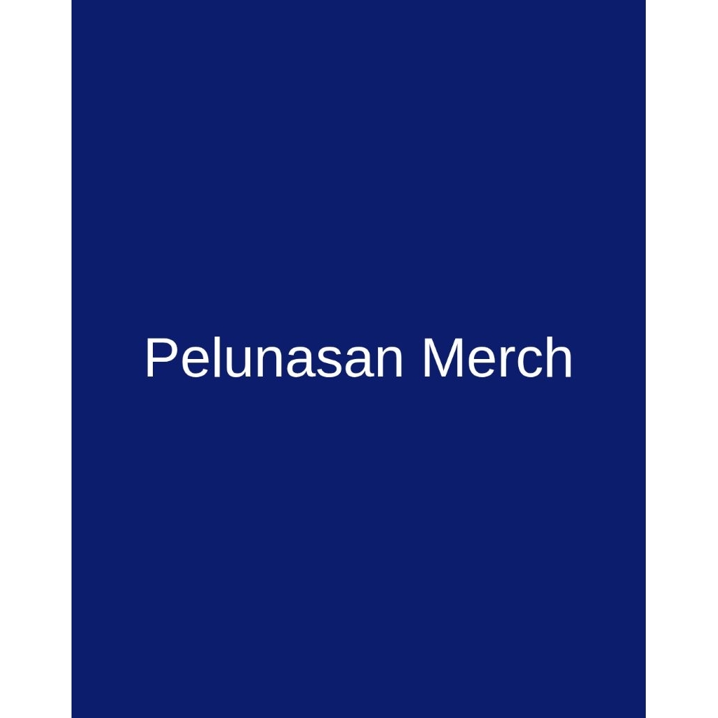 Pelunasan Merch