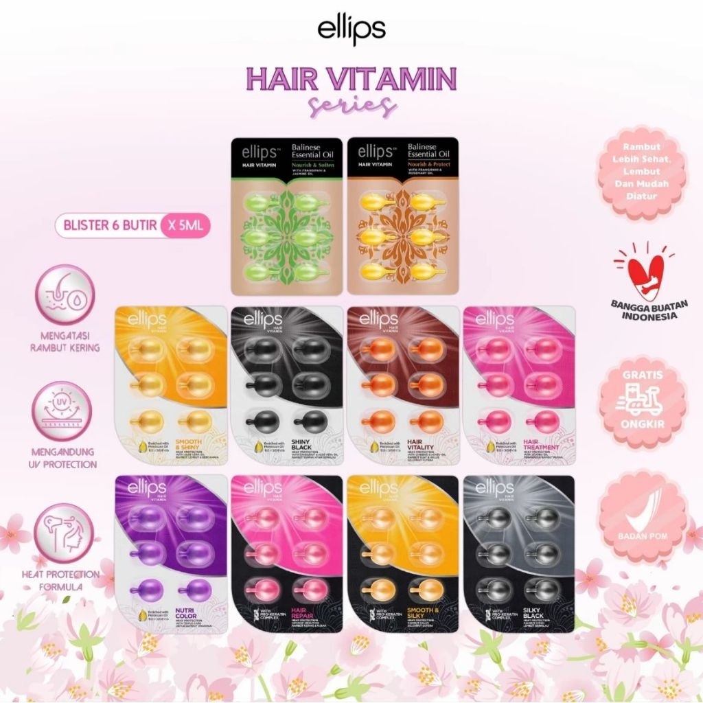 Elips hair vitamin all variant