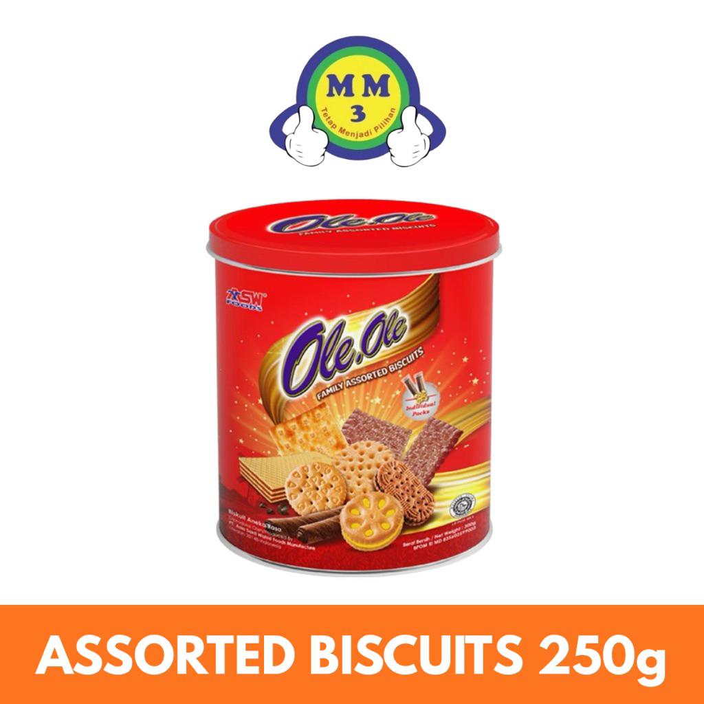 OLE OLE FAMILLY ASSORTED BISCUITS 250g