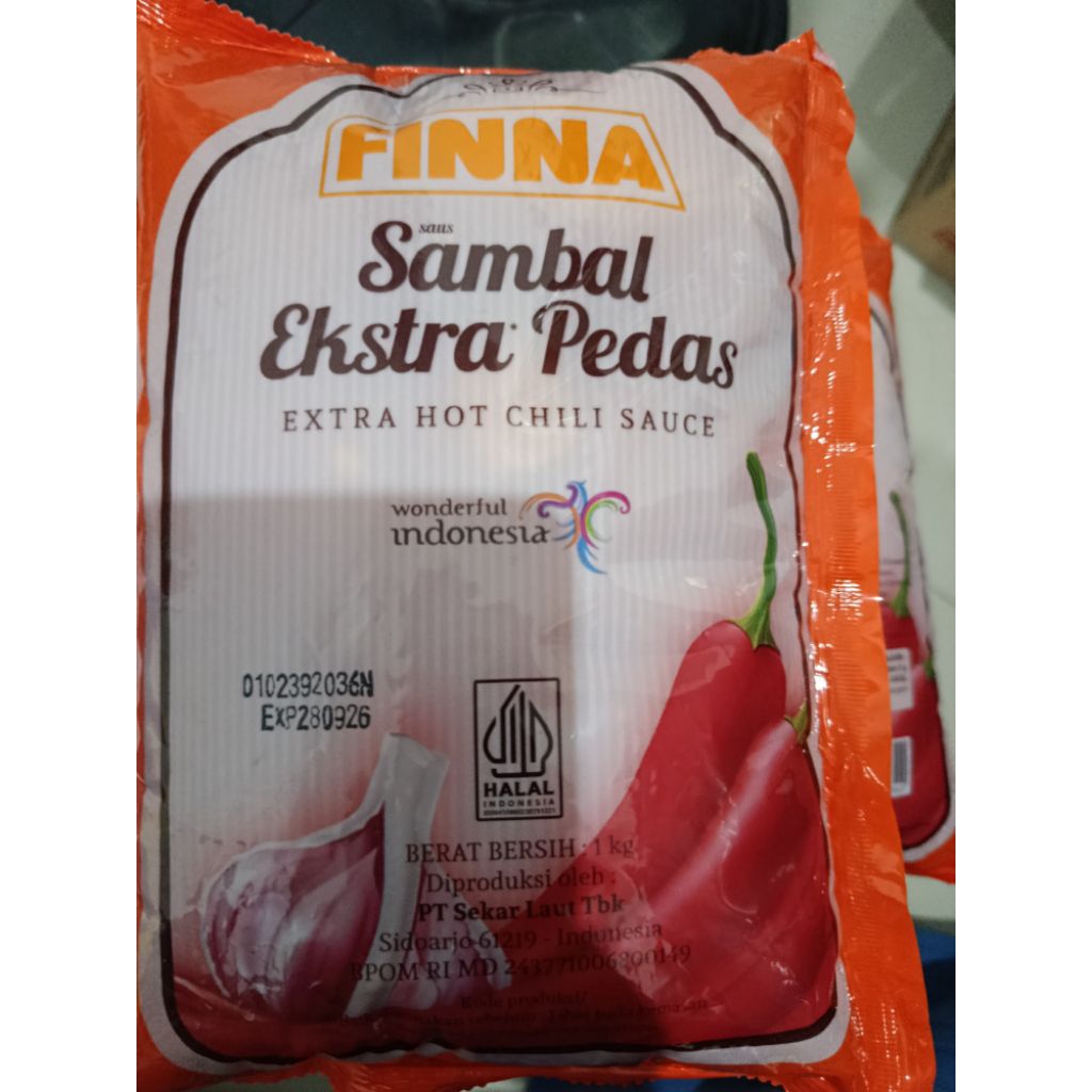FINNA SAMBAL EKSTRA PEDAS 1 KG