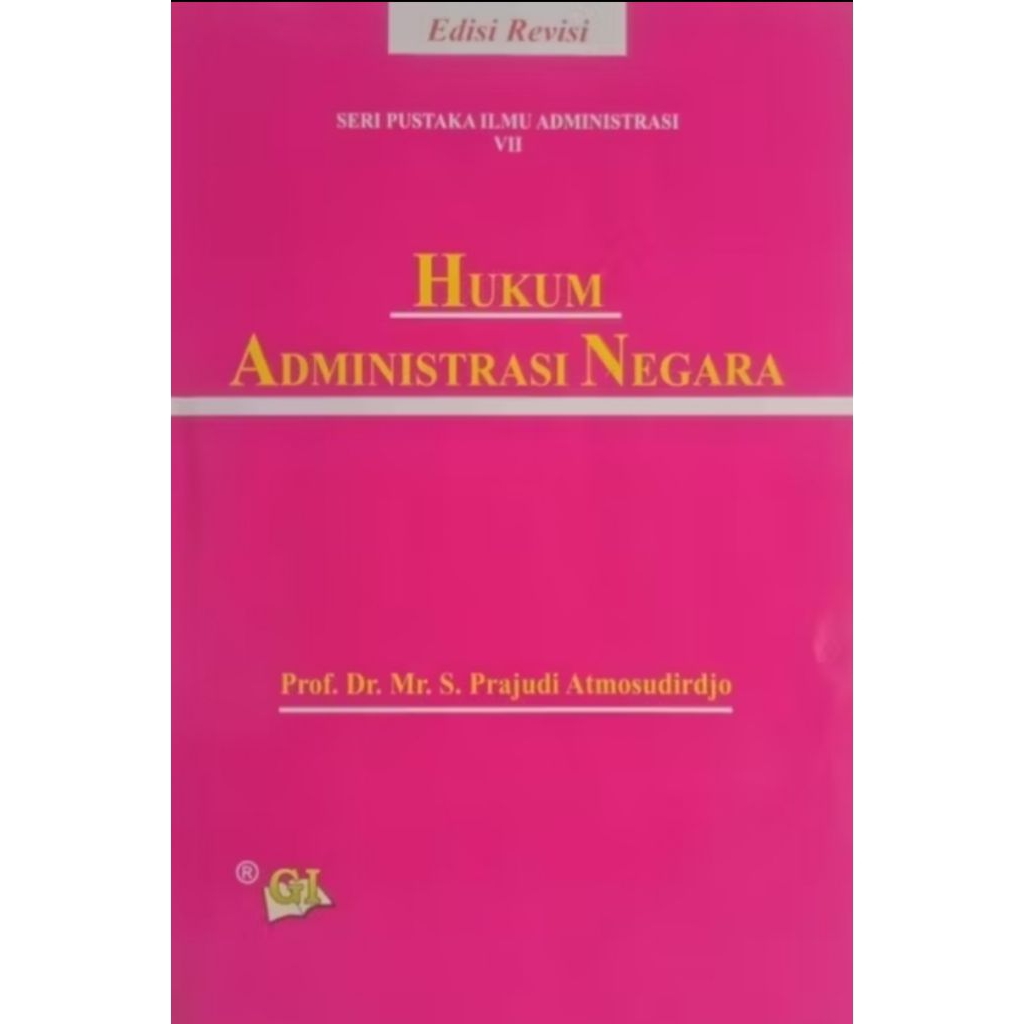 HUKUM ADMINISTRASI NEGARA