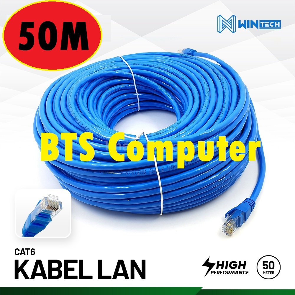 KABEL LAN/ KABEL UTP CAT6E 50M