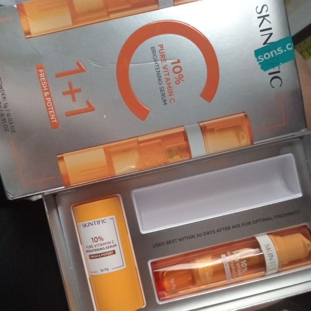 skintific vit c 10% 10ml