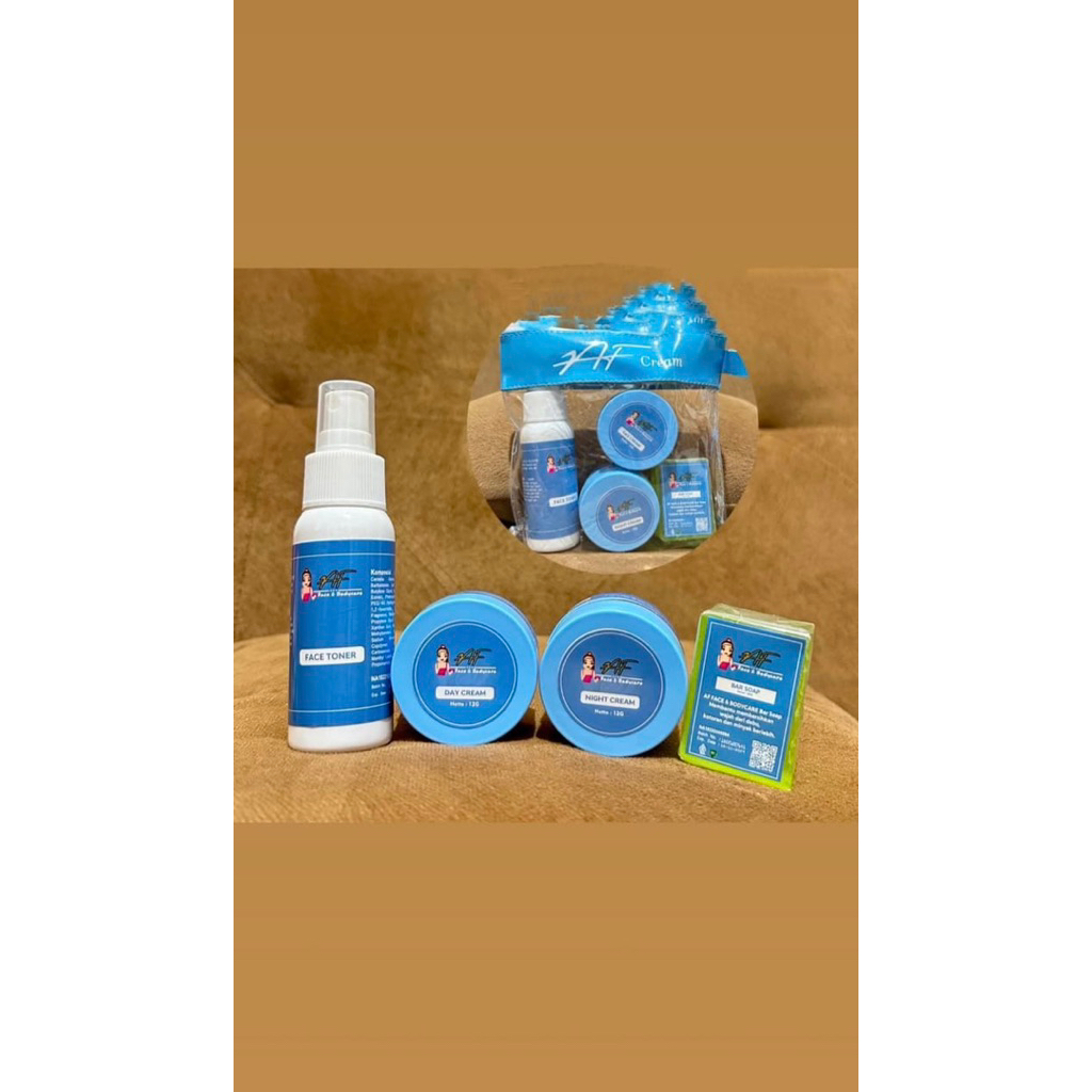 AF CREAM paket glow