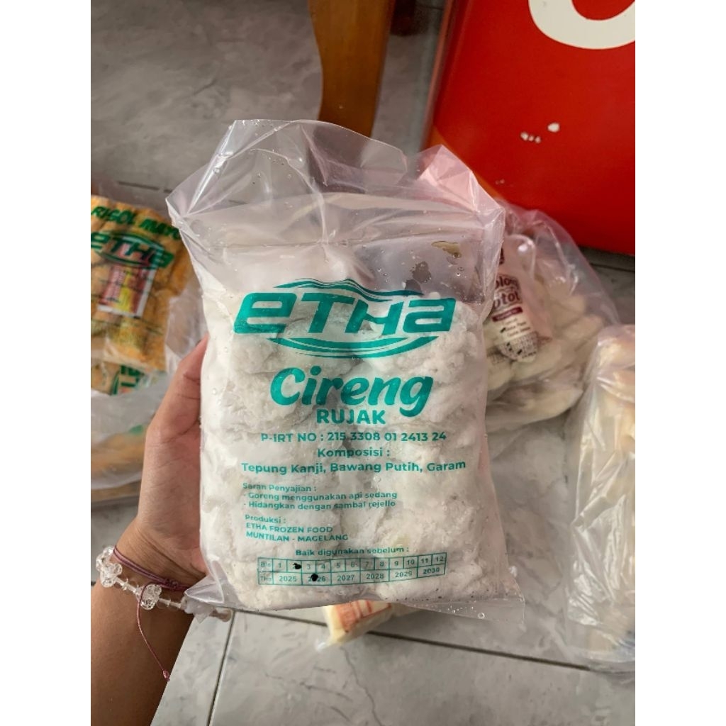 Cireng + Bumbu Rujak