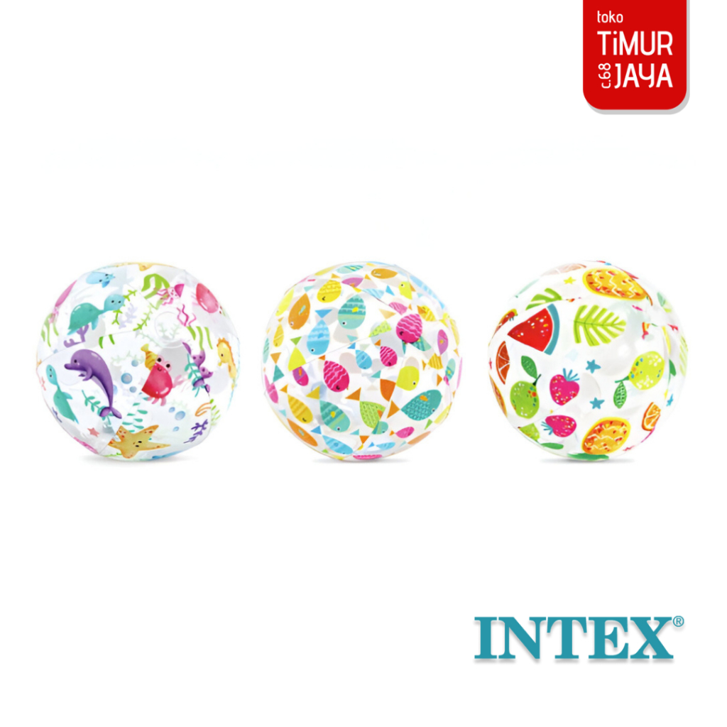 INTEX Lively Print Balls (51cm) - 59040