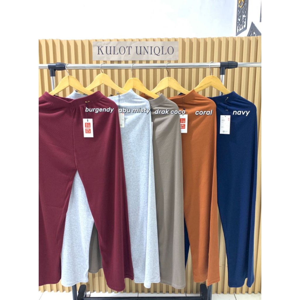 Kulot Rib tebal all size