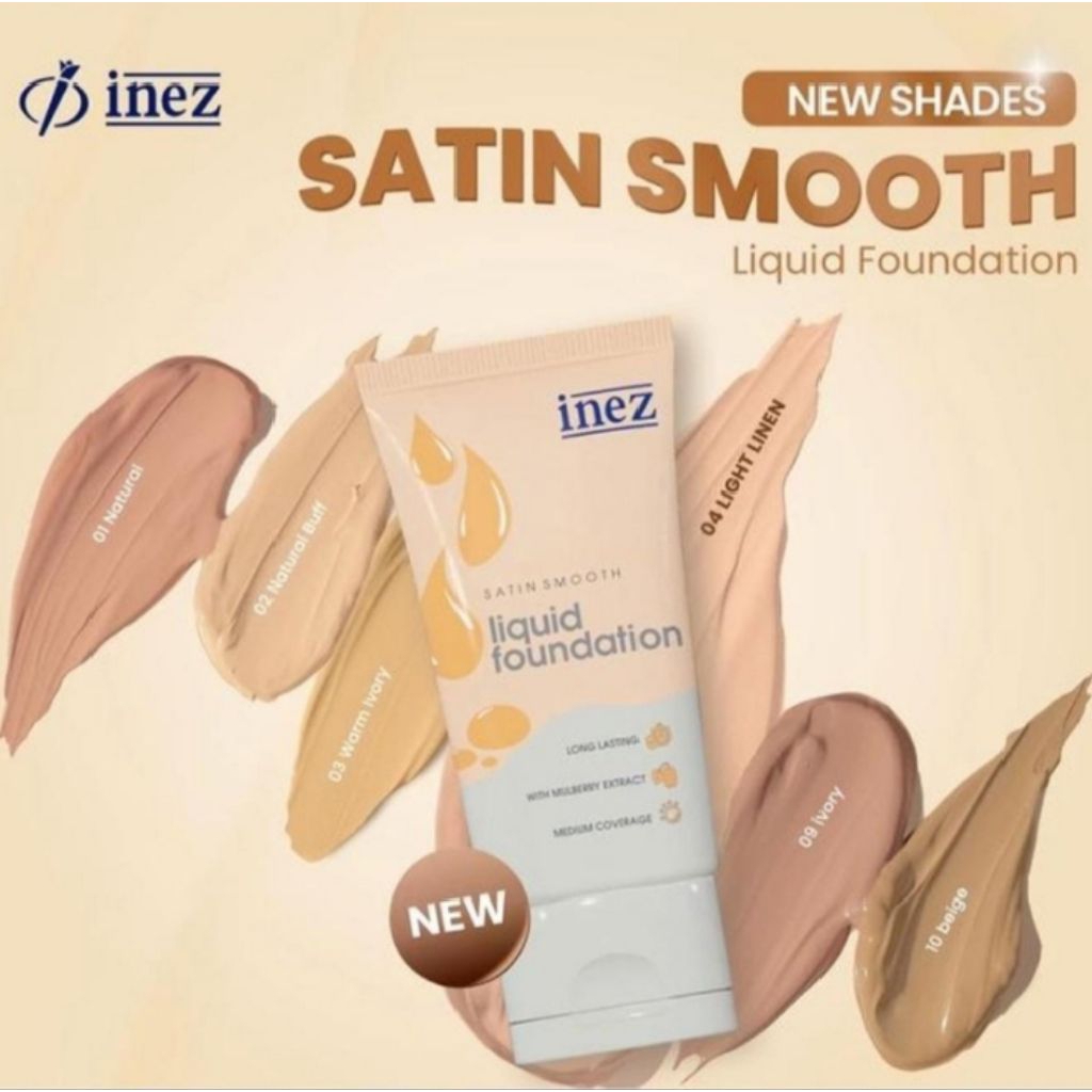 Inez Satin Smooth Liquid Foundation