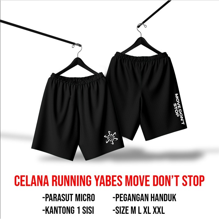 CELANA RUNNING YABES MOVE DON'T STOP
