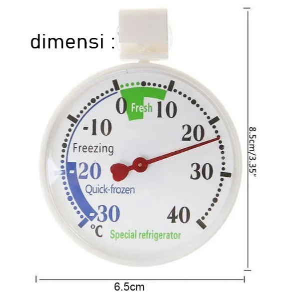 THERMOMETER / TERMOMETER KULKAS KHUSUS Tipe ANALOG / Termometer Freezer Analog