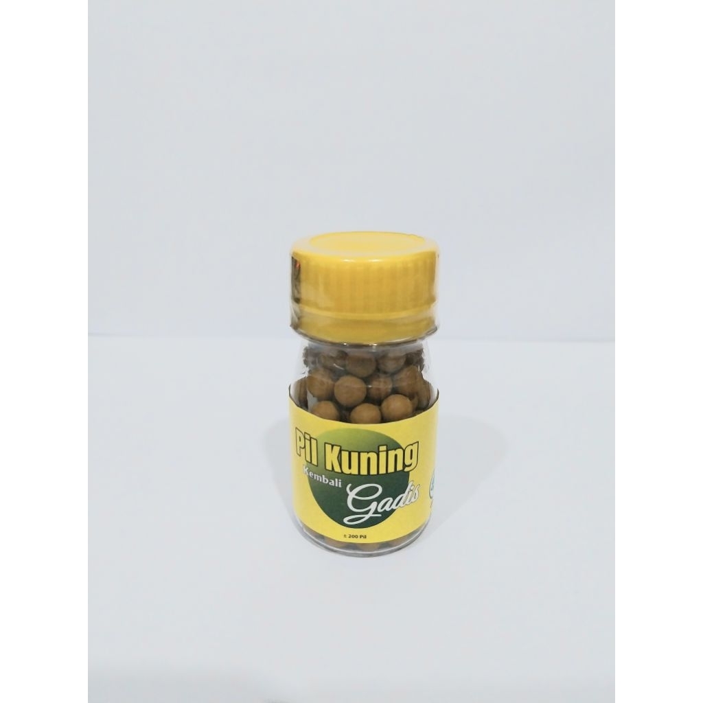 pil kuning kembali gadis