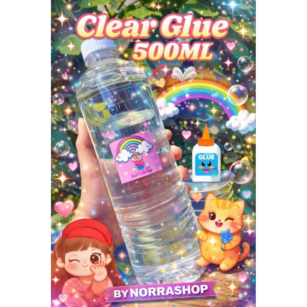 CLEAR MAGIC GLUE 500M BISA REQUEST WARNA