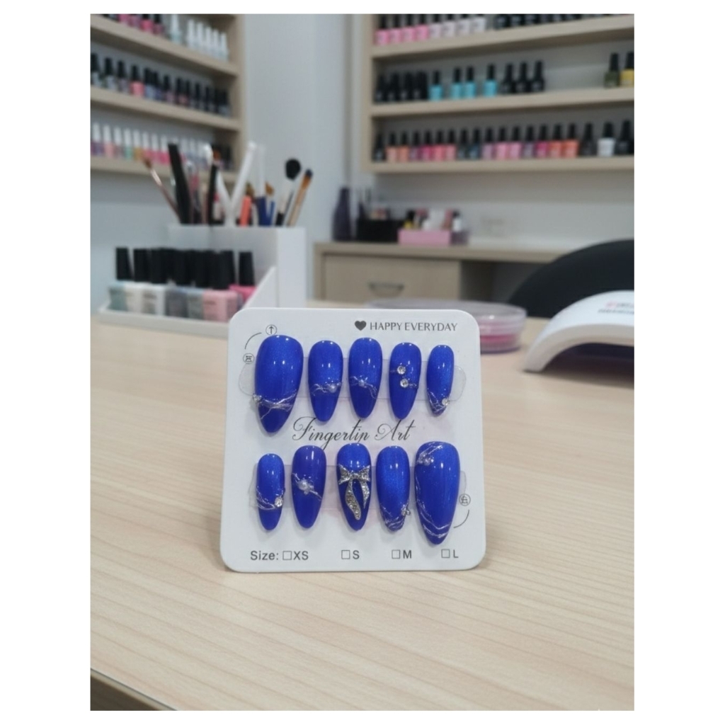 Press On Nails, Blue Cay Eye
