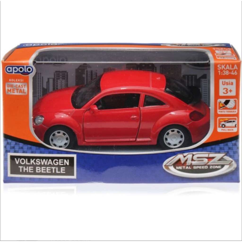 Apolo MSZ Mainan Mobil Anak Pullback Assorted