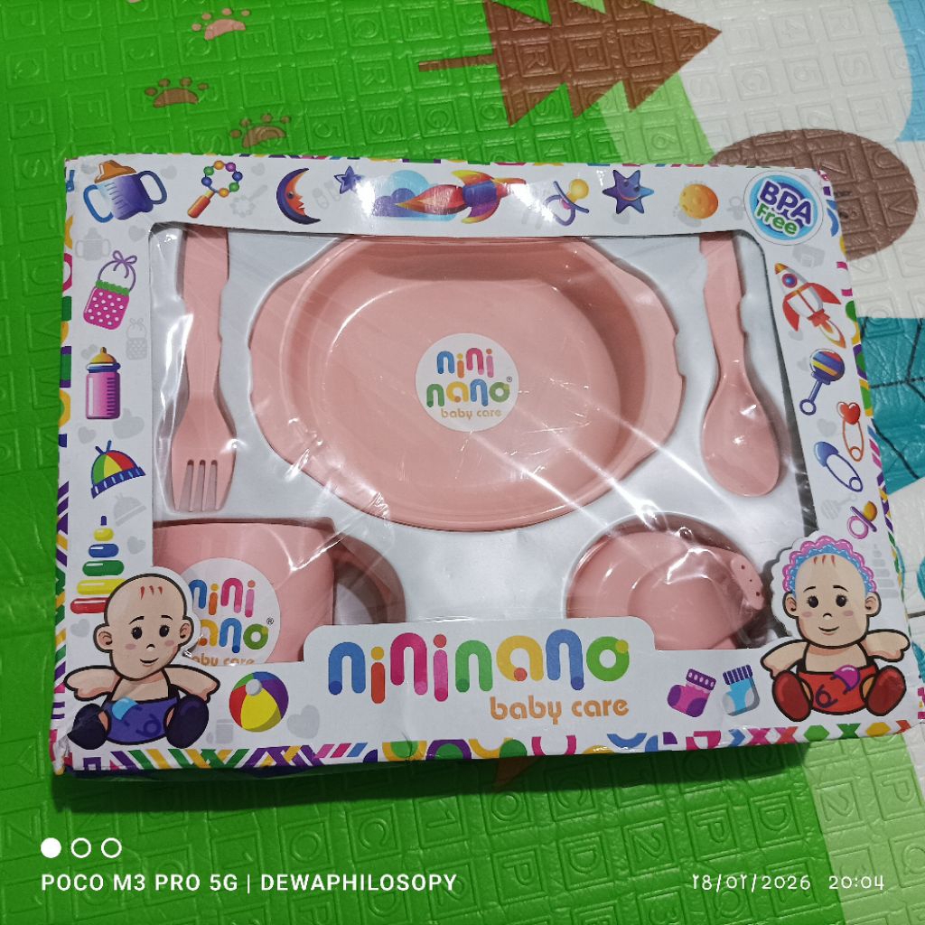tempat makan bayi