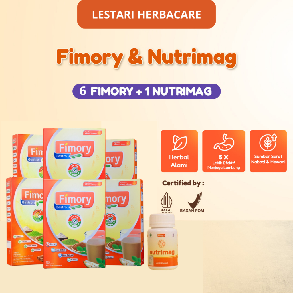 FIMORY 6 BOX + NUTRIMAG 1 BOTOL