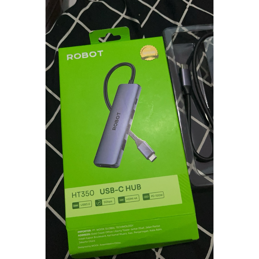 ROBOT ADAPTER TYPE C TO HDMI USB TYPE C second hand