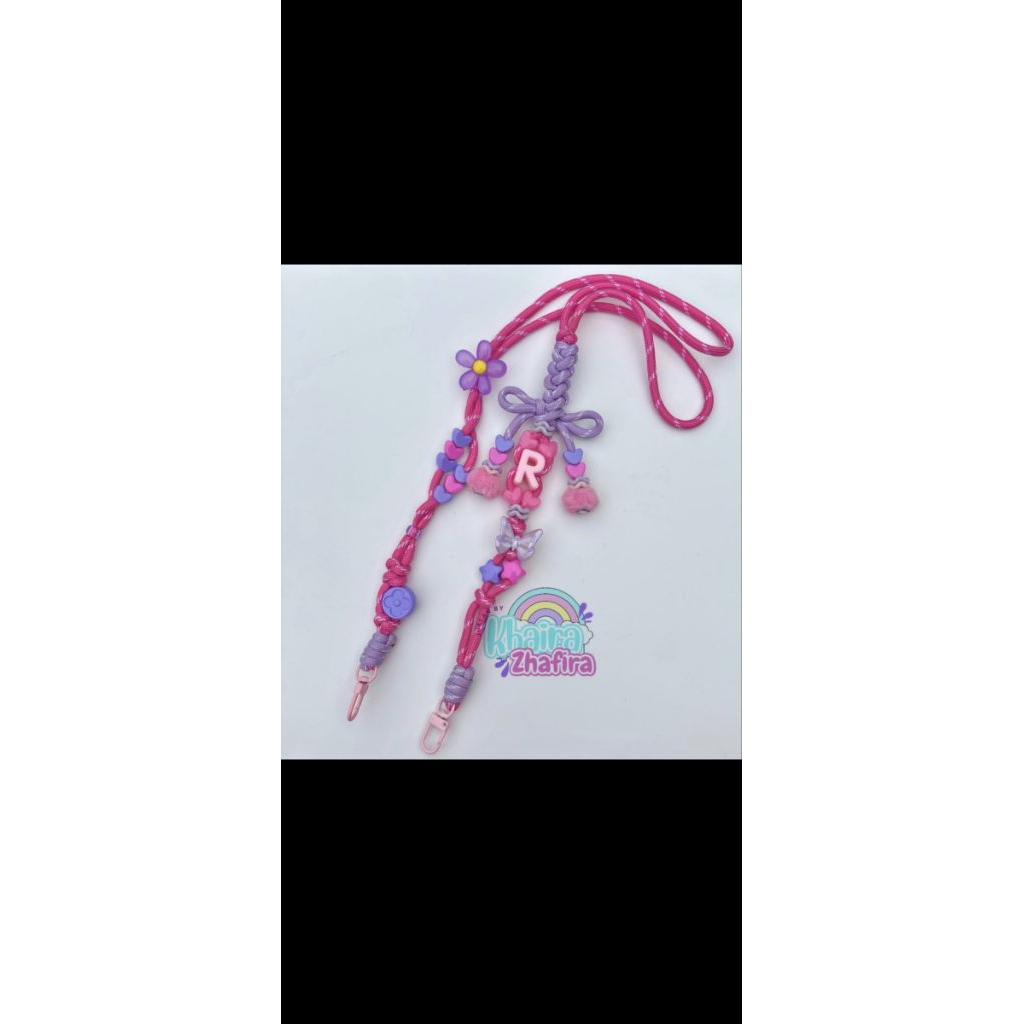 Strap phone custom nama
